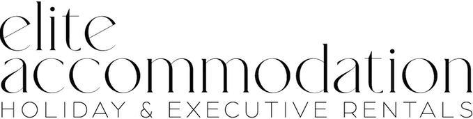 Logo of Elite Accommodation in black
